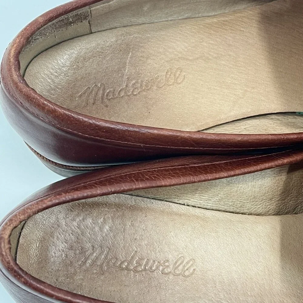 Madewell Brown Leather Loafers